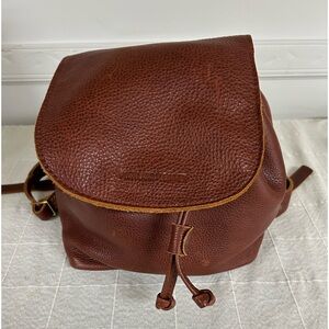 Portland Leather Brown Backpack